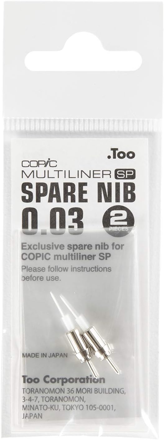 Copic Multiliner SP Spare Nibs 0.03mm (2pk)