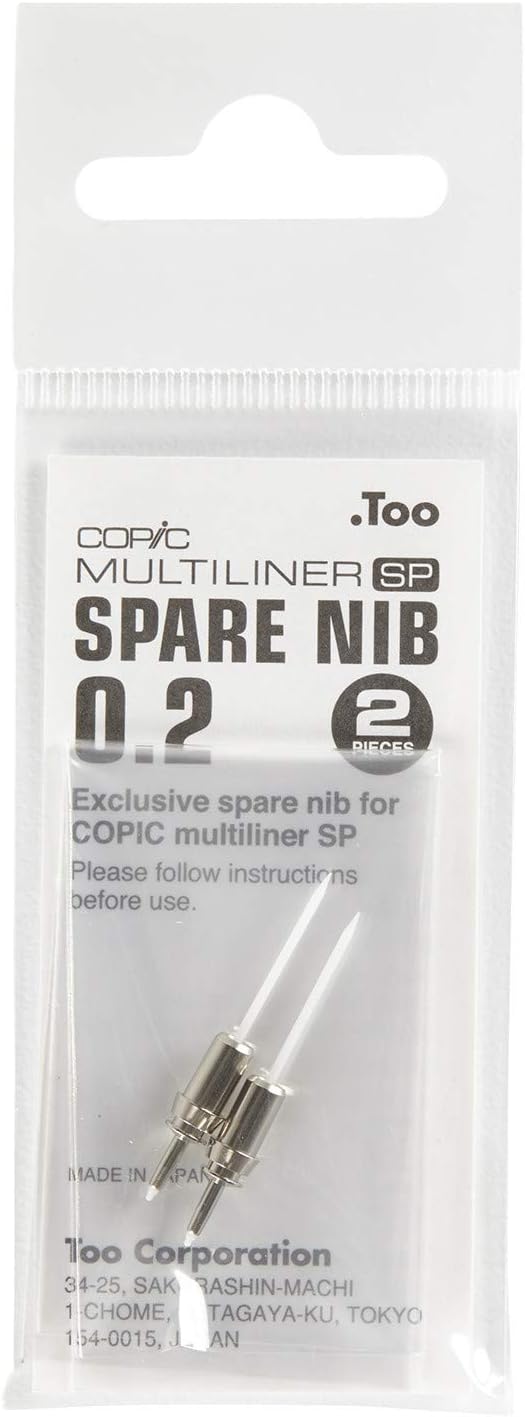 Copic Multiliner SP Spare Nibs 0.2mm (2pk)