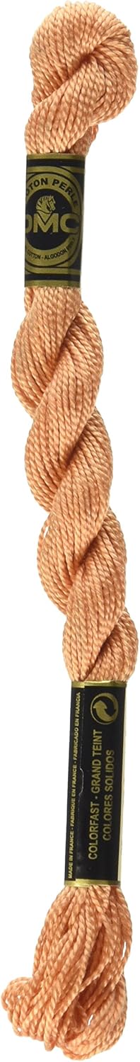 DMC Pearl Cotton Thread Size 5 25m Skein - Very Light Mahogany (402)