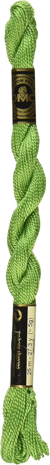 DMC Pearl Cotton Thread Size 5 25m Skein - Chartreuse (703)