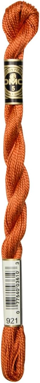 DMC Pearl Cotton Thread Size 5 25m Skein - Copper (921)