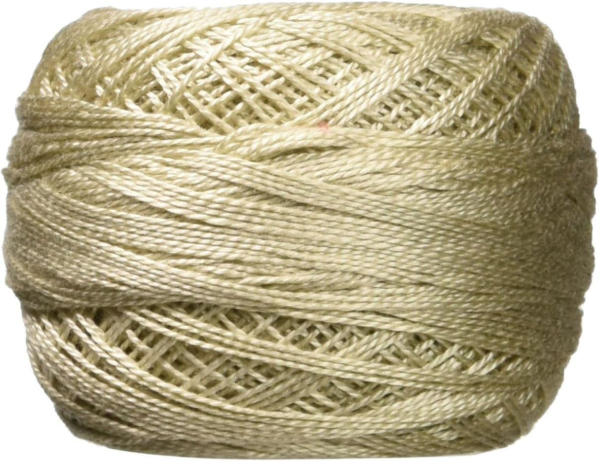 DMC Pearl Cotton Thread Size 12 120m Ball - Medium Beige Grey (644)