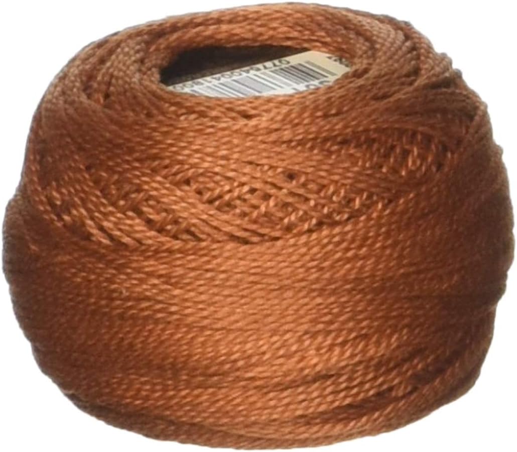 DMC Pearl Cotton Size 8 80m Ball - Medium Mahogany (301)