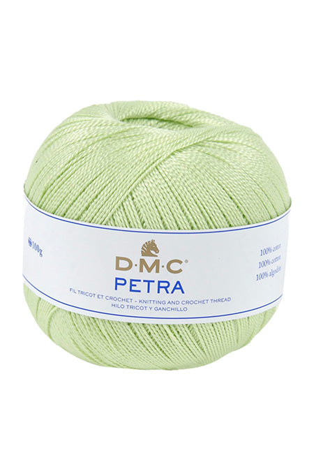 DMC Petra Crochet/Knitting Yarn Size 3 100g Ball - Green (5772)