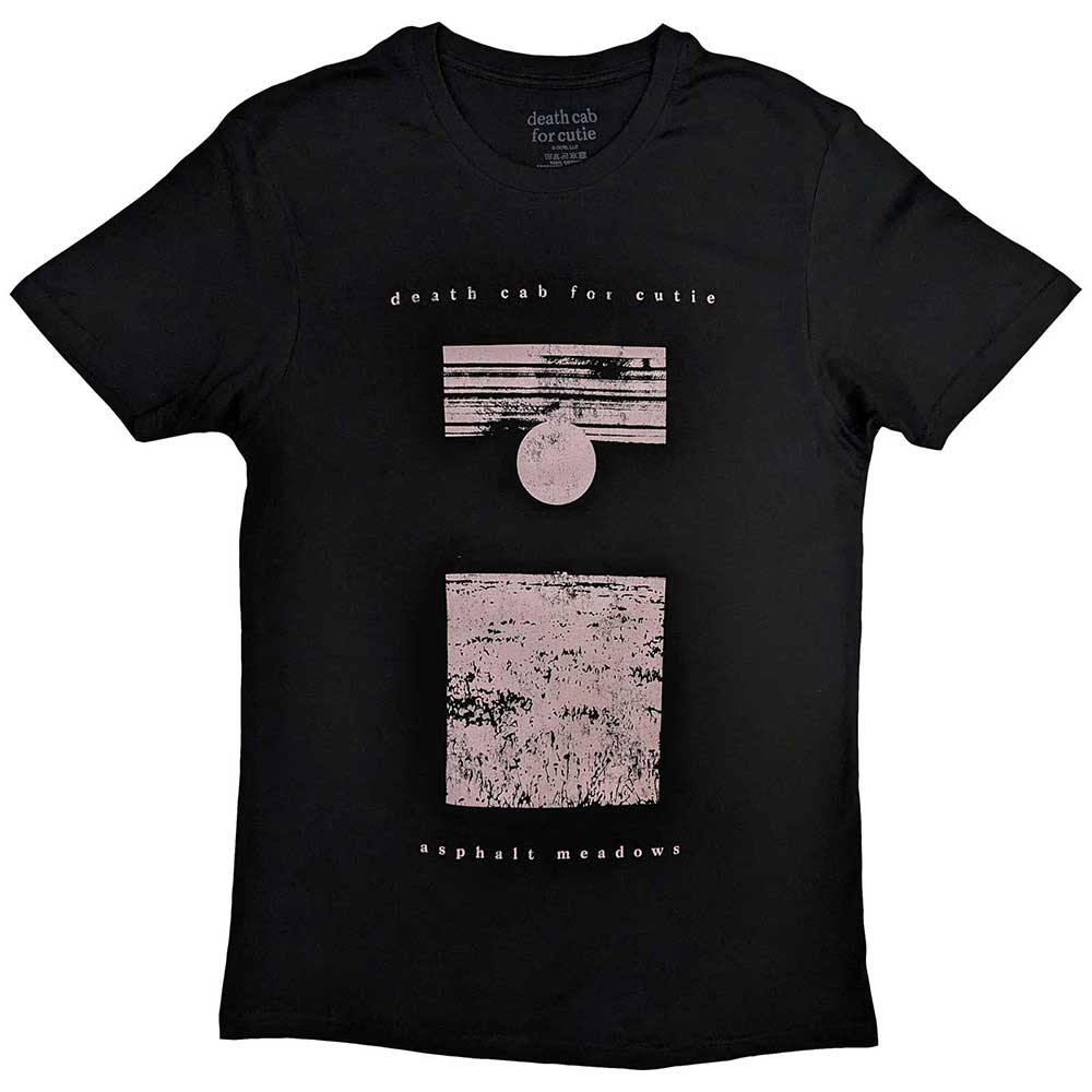 Death Cab for Cutie Unisex T-Shirt Meadow Black (S)