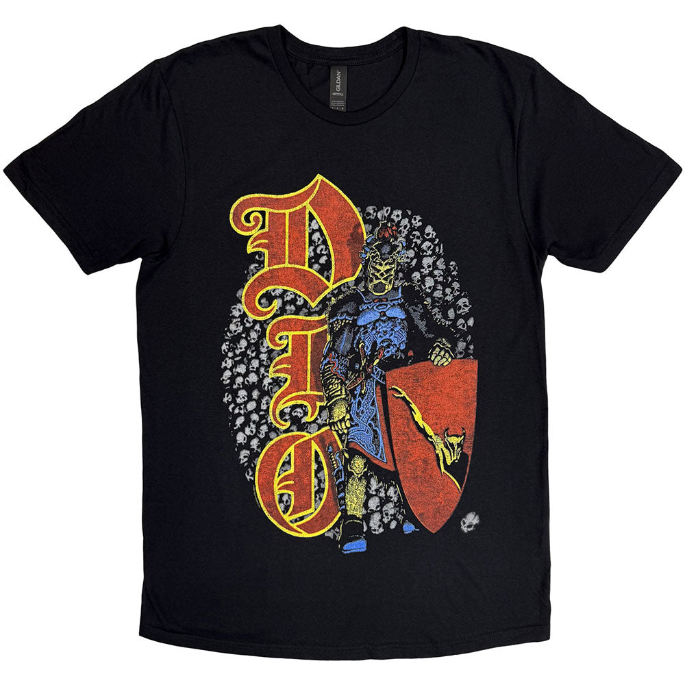 Dio Unisex T-Shirt Skull Warrior Black (M)