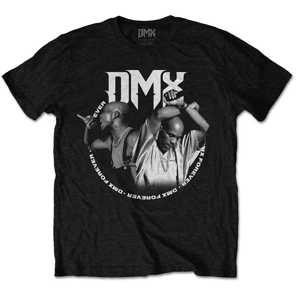 DMX Unisex T-Shirt Forever Circle Black (L)