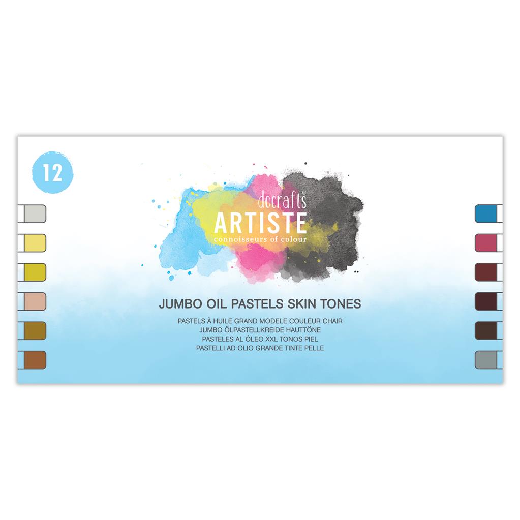 Artiste Jumbo Oil Pastels Skin Tones (12pk)