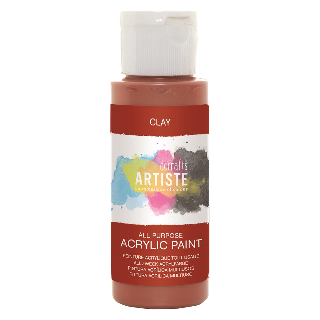 Artiste All Purpose Acrylic Paint - Clay (2oz)