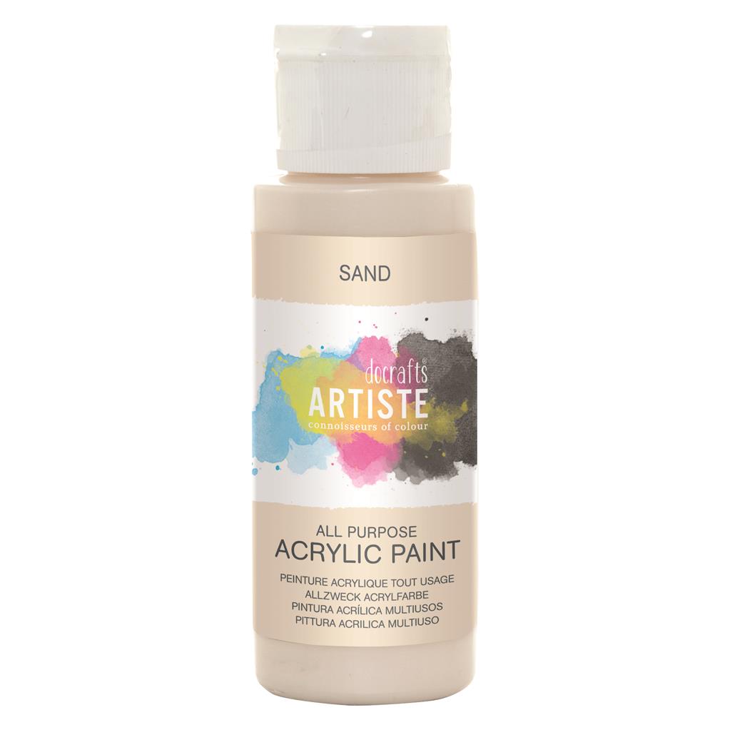 Artiste All Purpose Acrylic Paint - Sand (2oz)