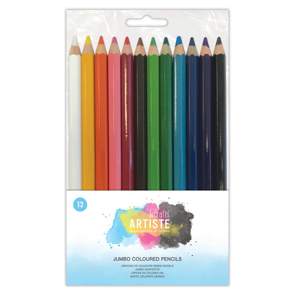 Artiste Jumbo Colouring Pencils (12pk)