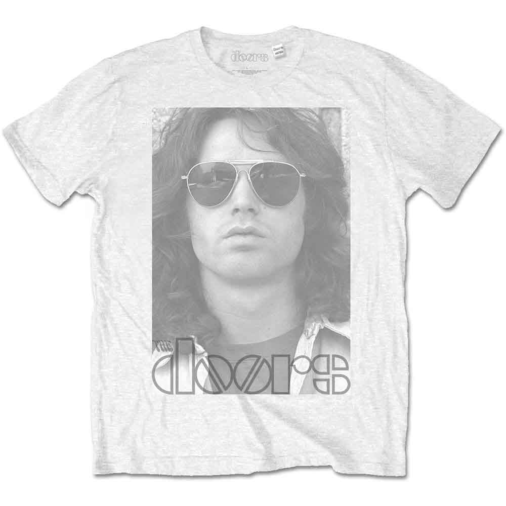 The Doors Unisex T-Shirt Aviators White (XL)