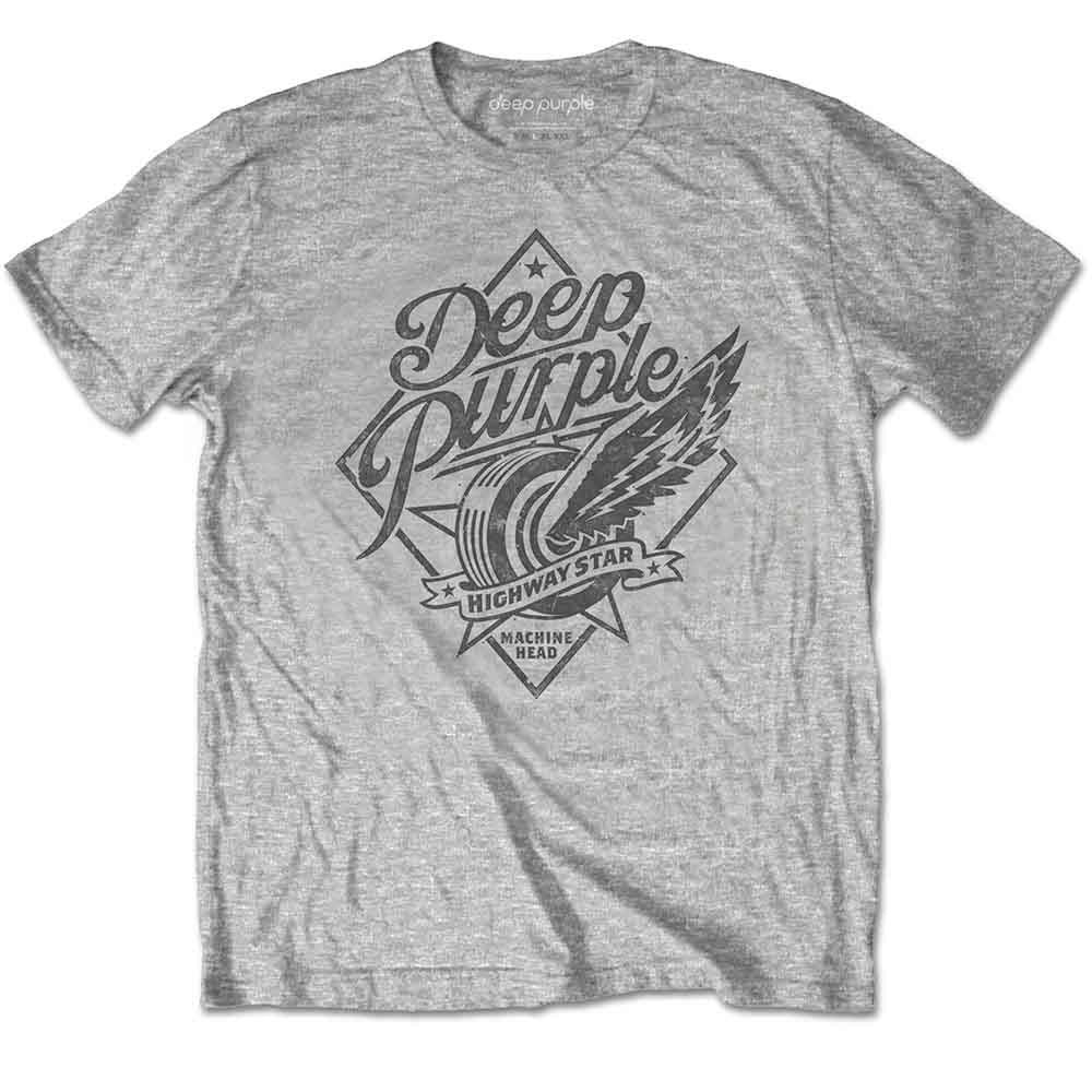 Deep Purple Unisex T-Shirt Machine Head Grey (XL)