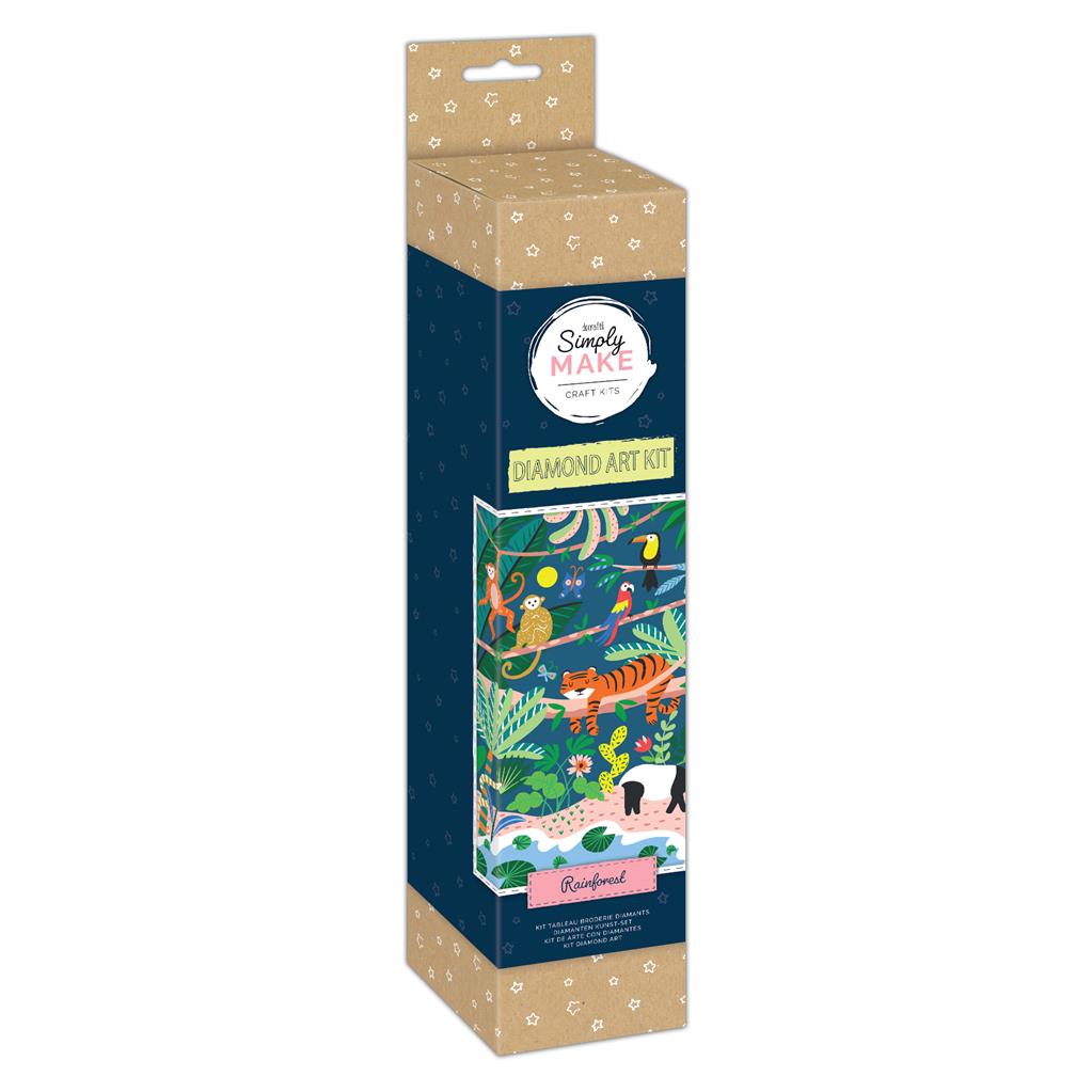 Simply Make Diamond Art Kit - Rainforest