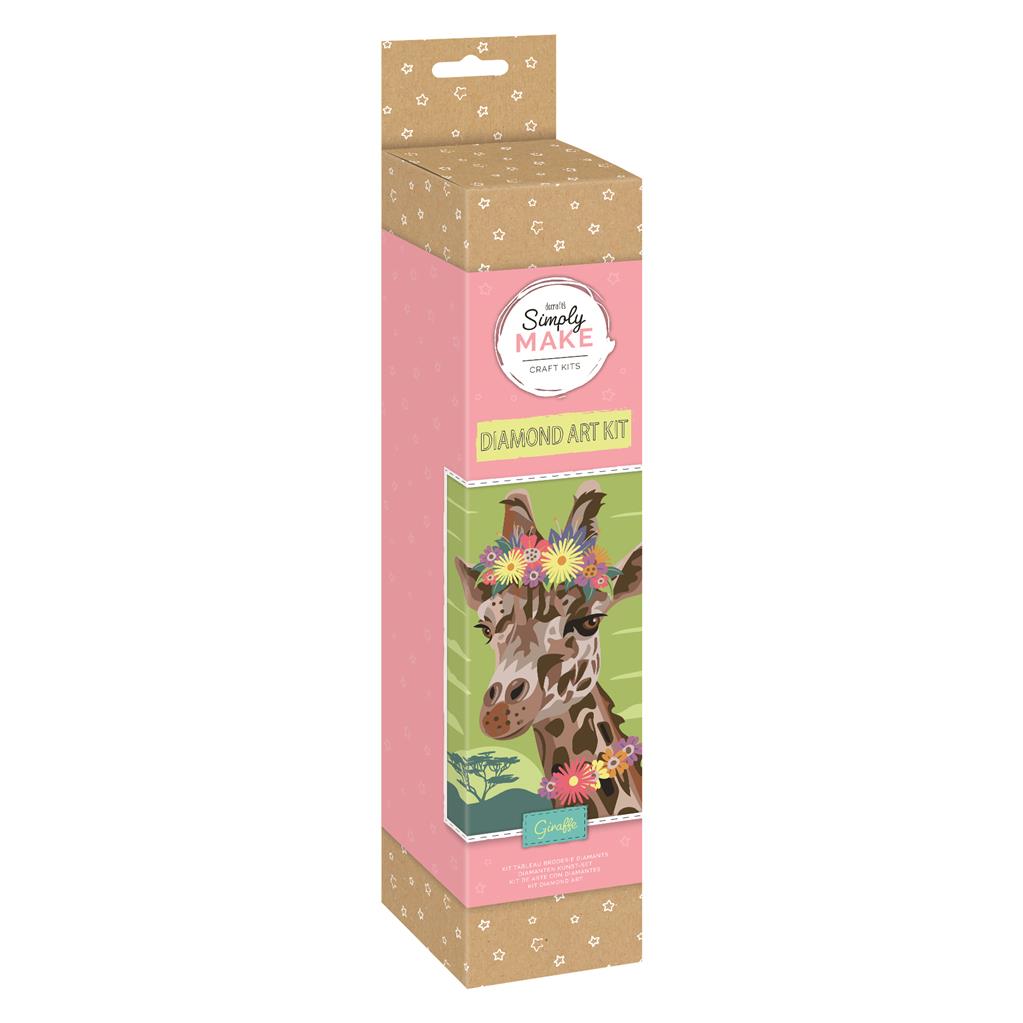Simply Make Diamond Art Kit - Giraffe