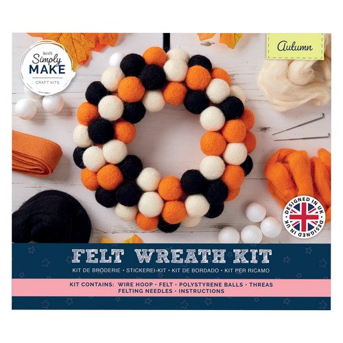 Simply Make Felt Wreath Kit - Autumn