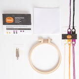 Simply Make 5" Halloween Cross Stitch Kit - Witch
