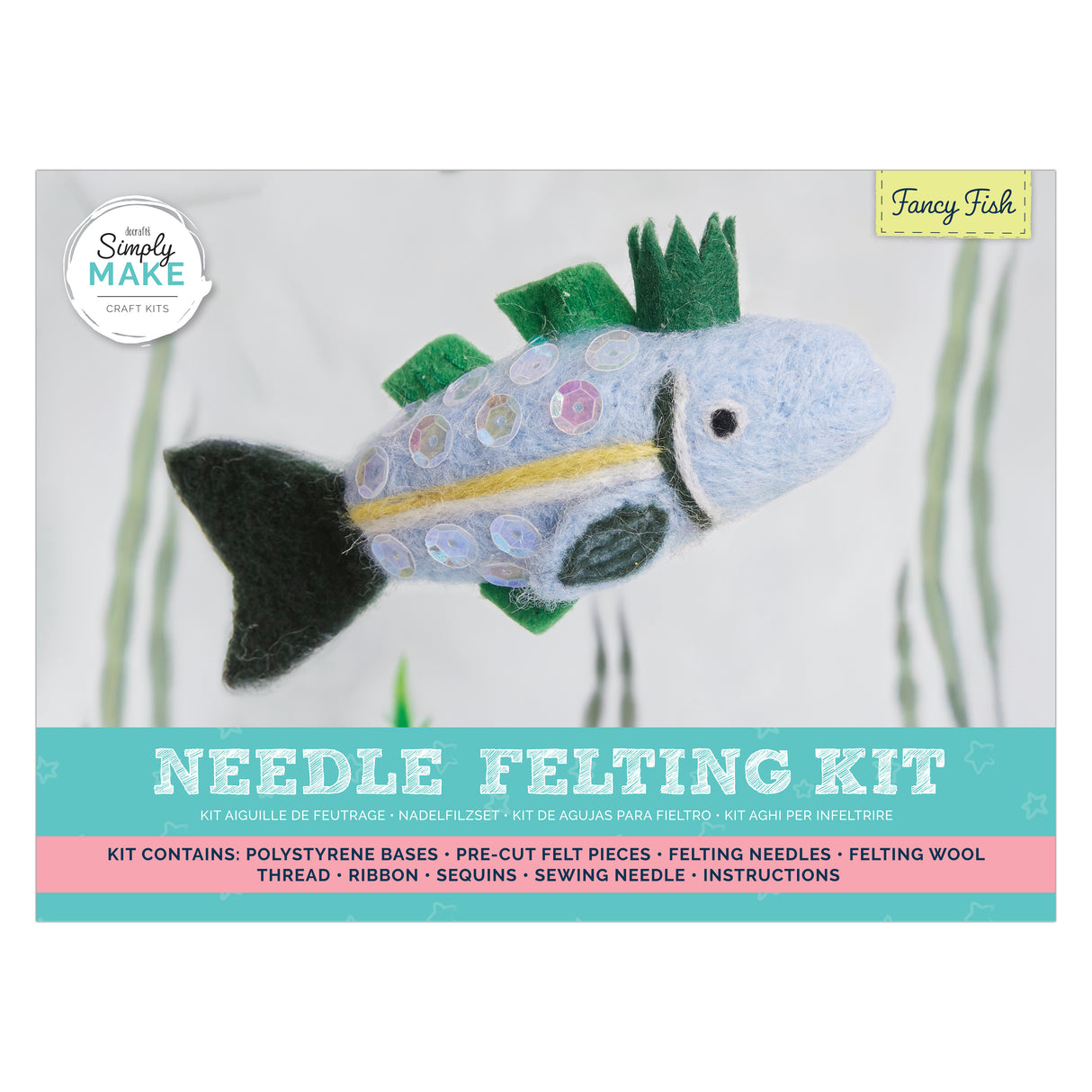Simply Make Needle Felting Kit - Fancy Fish