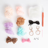 Simply Make Crochet Kit - Time for Treats Keyring Duo