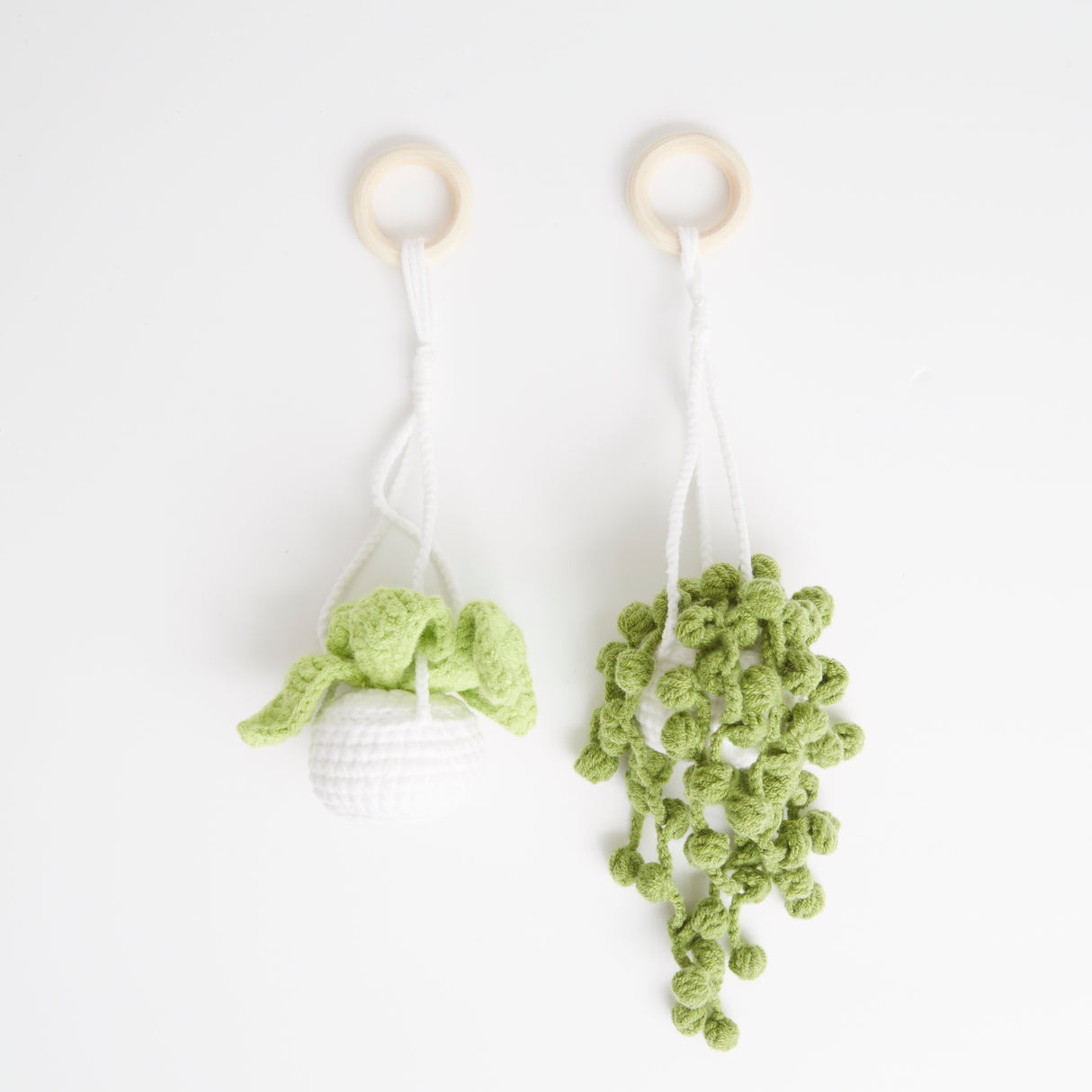 Simply Make Crochet Kit - Hanging Plant Duo