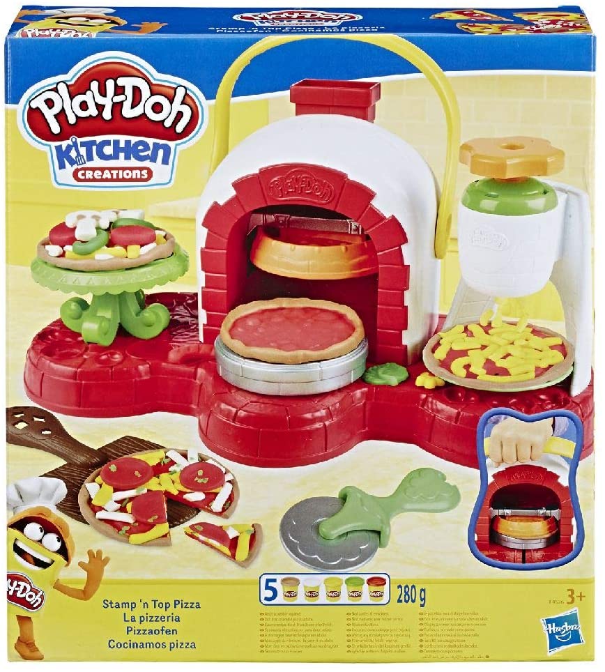 Hasbro Play-Doh Kitchen Creations Stamp 'n' Top Pizza