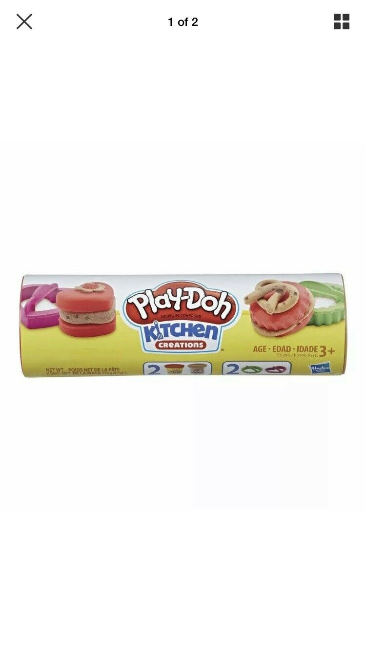 Hasbro Play-Doh Cookie Party Canister (Assorted Colours)