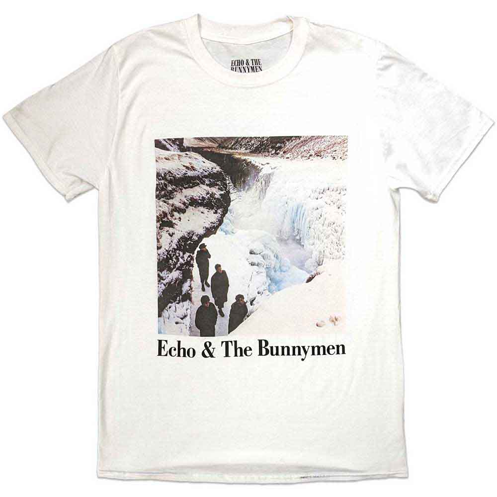 Echo & The Bunnymen Unisex T-Shirt Porcupine White (XXL)