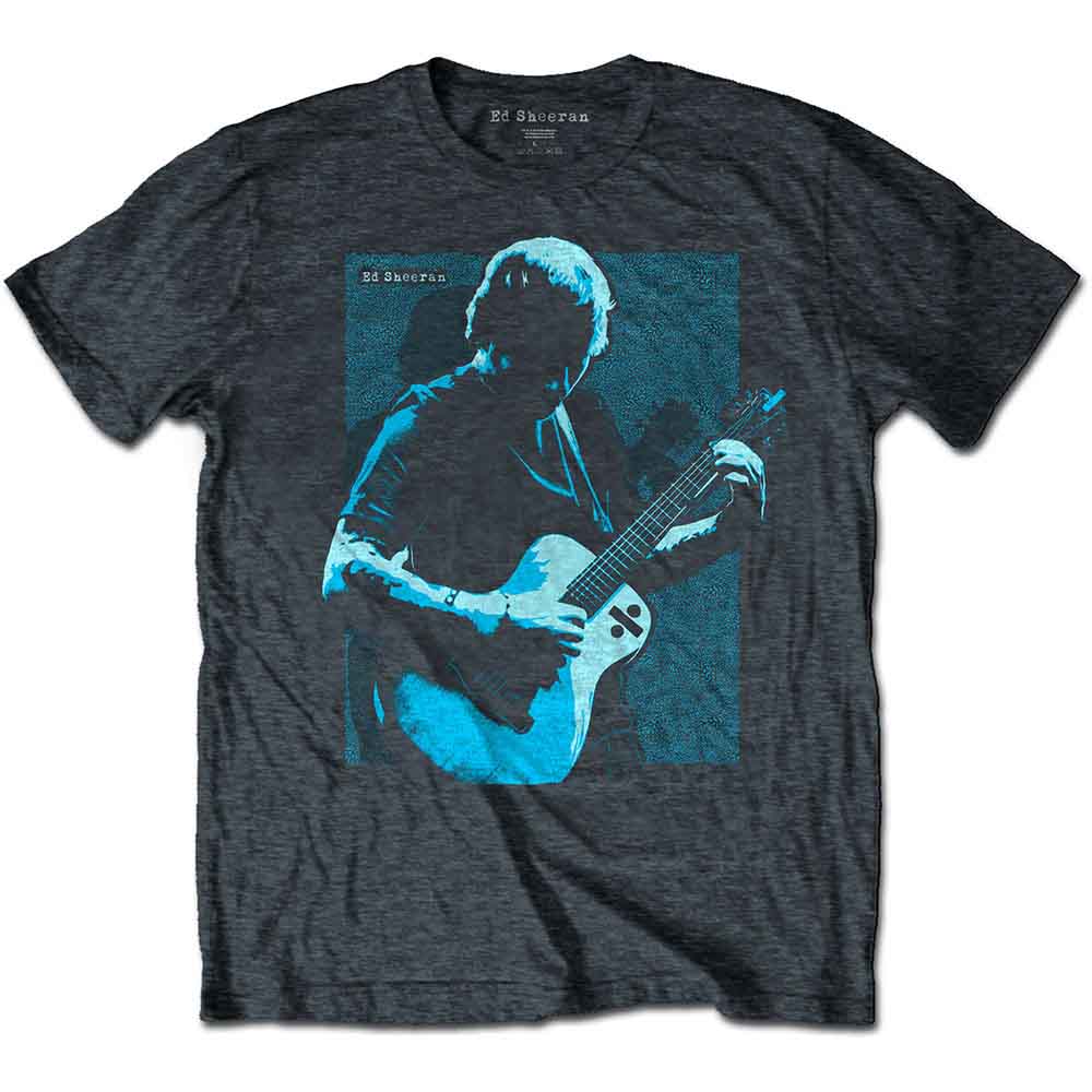 Ed Sheeran Unisex T-Shirt Chords Blue/Green (XL)