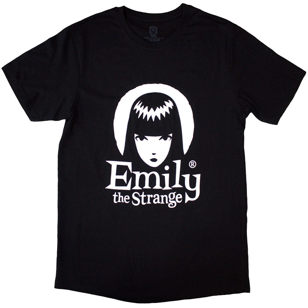 Emily The Strange Unisex T-Shirt Halo Logo Black (M)