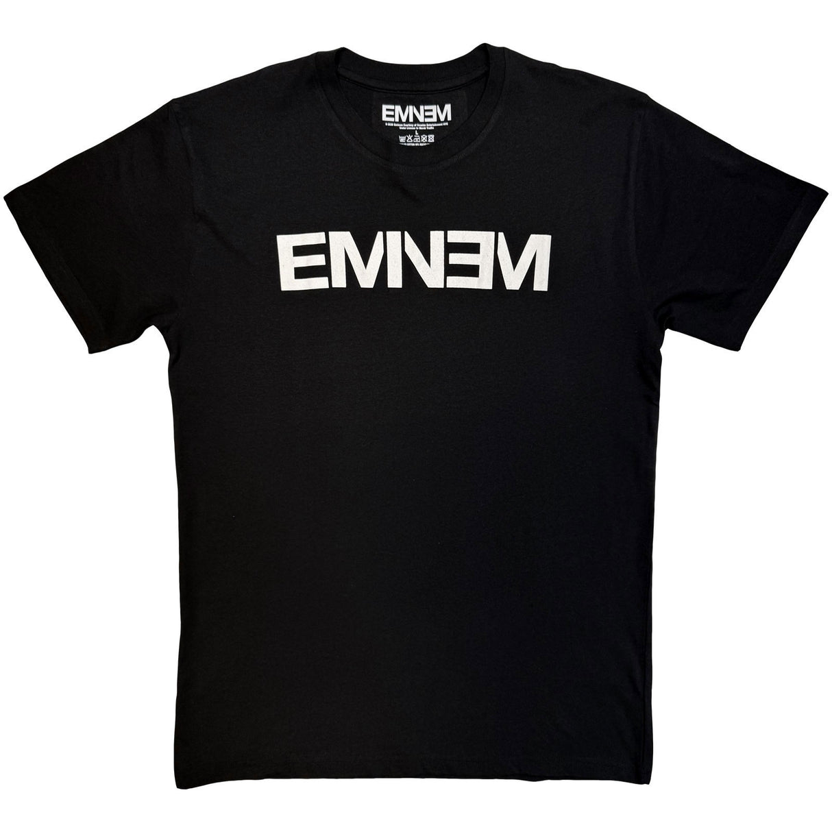 Eminem Unisex T-Shirt Logo Mono Black (L)