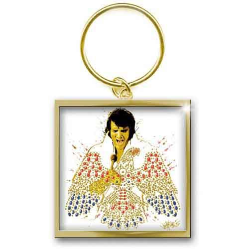 Elvis Presley Standard Key Chain  American Eagle