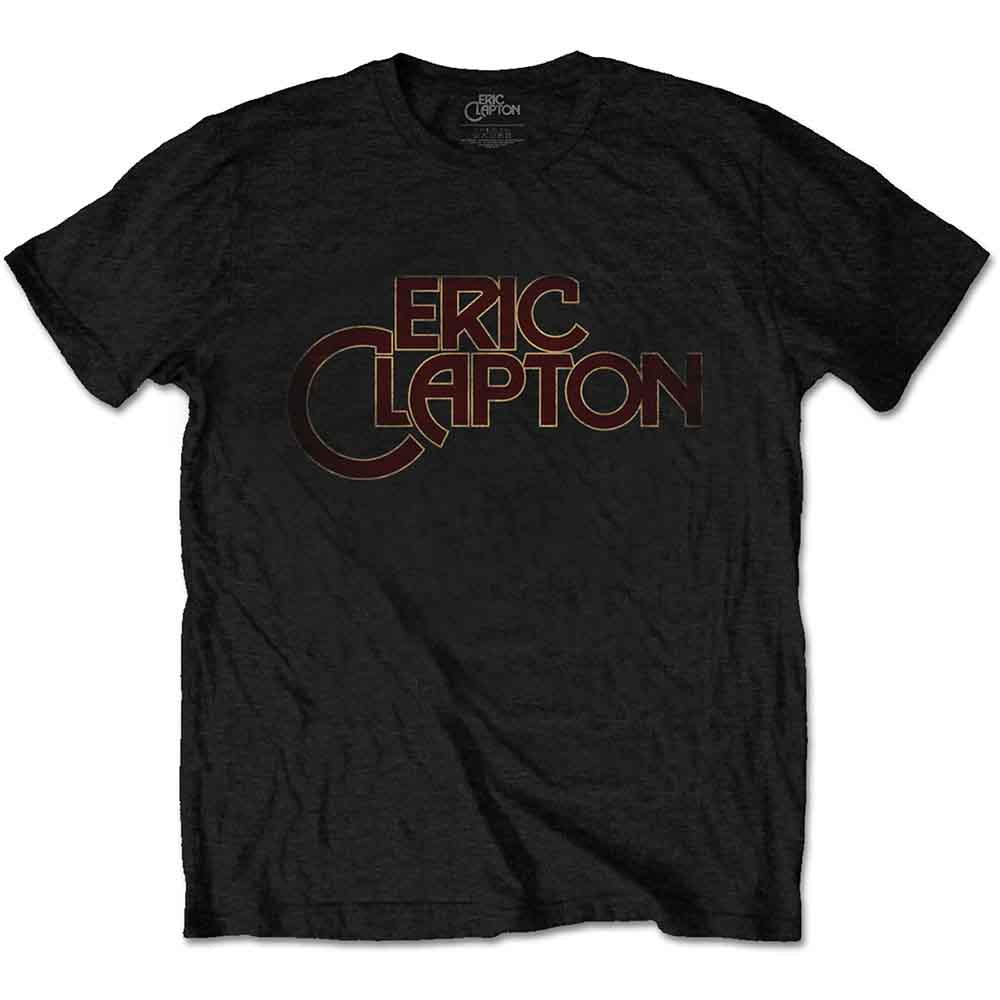 Eric Clapton Unisex T-Shirt Big C Logo Black (XL)