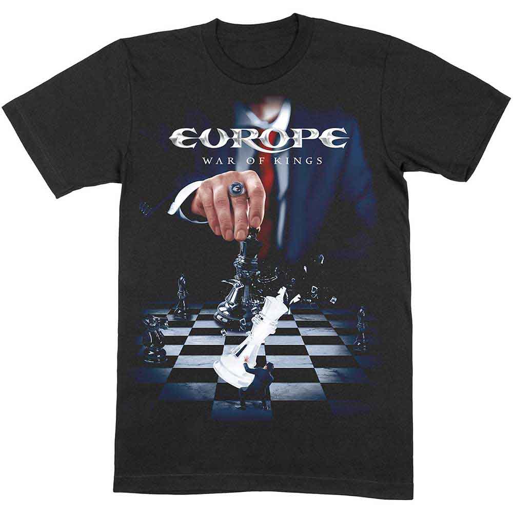 Europe Unisex T-Shirt War of Kings Black (S)