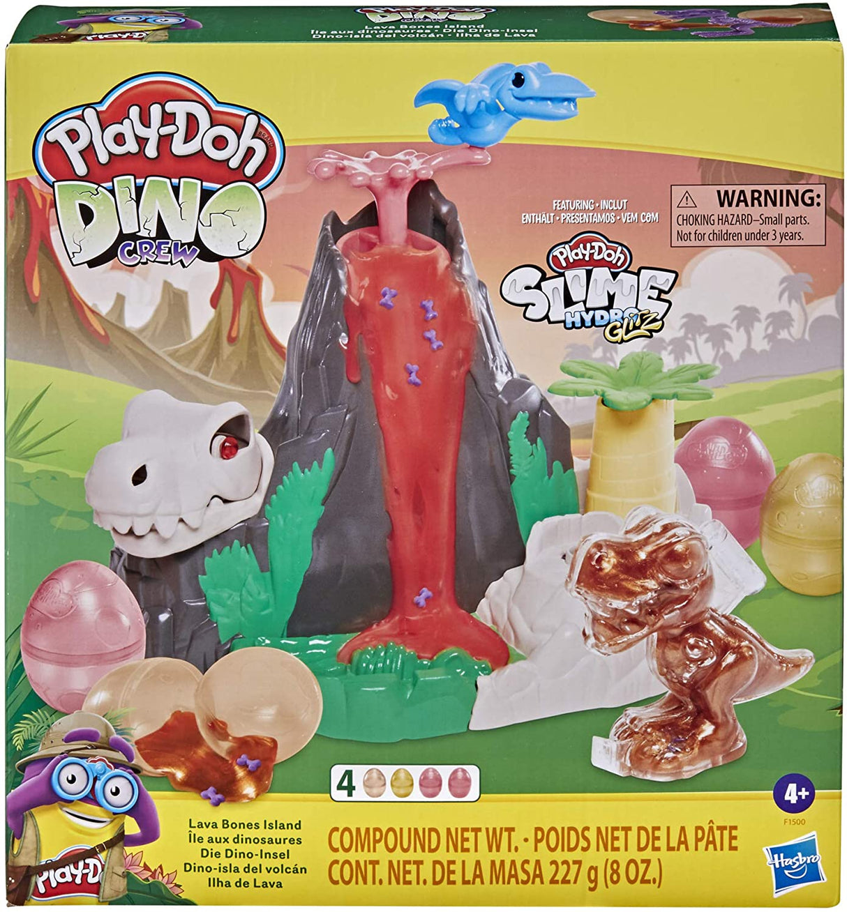 Hasbro Play-Doh Dino Crew - Lava Bones Island