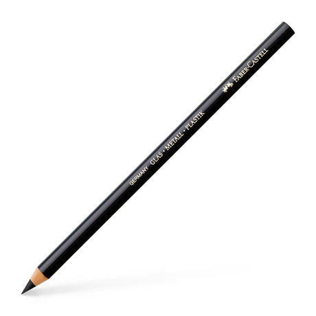 faber-castell glass writer pencil black