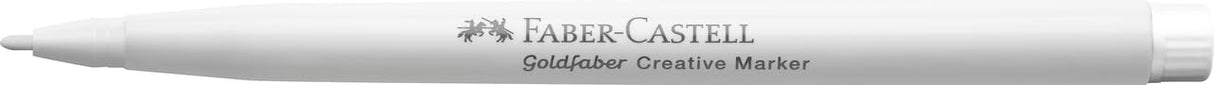 Faber-Castell Creative Marker Pen 1.5mm Bullet Tip White as Snow (501)