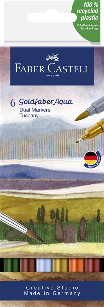 faber-castell creative studio goldfaber aqua dual marker pen