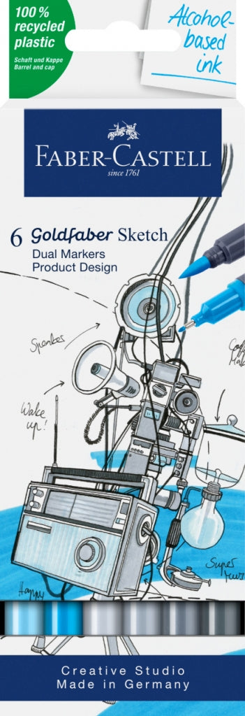 faber-castell goldfaber sketch marker pen
