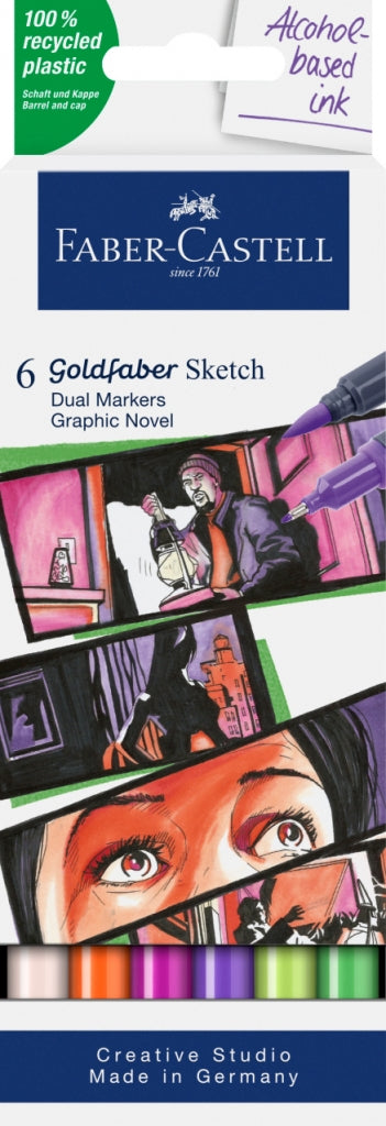 faber-castell goldfaber sketch marker pen