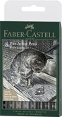 faber-castell pitt brush pen set