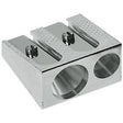 faber-castell metal two hole pencil sharpener