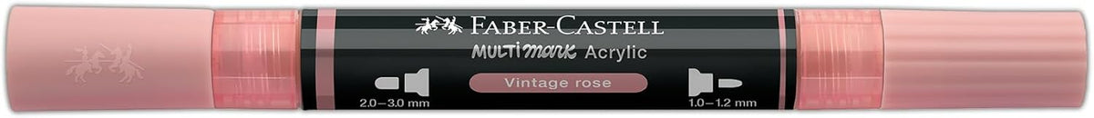 Faber-Castell Multimark Acrylic Dual Marker Pen Vintage Rose (304)