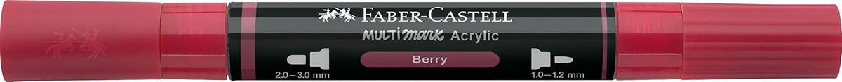 Faber-Castell Multimark Acrylic Dual Marker Pen Berry (433)