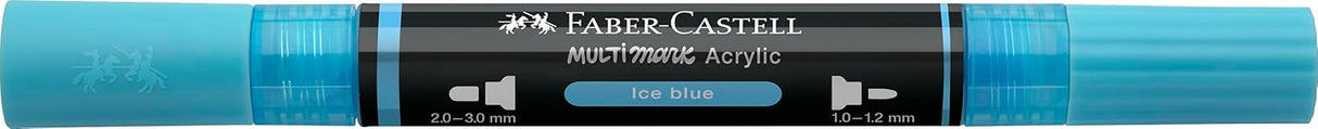 Faber-Castell Multimark Acrylic Dual Marker Pen Ice Blue (148)