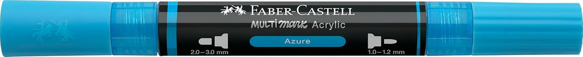 Faber-Castell Multimark Acrylic Dual Marker Pen Azure (448)