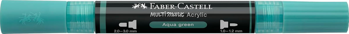 Faber-Castell Multimark Acrylic Dual Marker Pen Aqua Green (276)