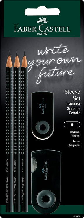 faber-castell grip 2001 graphite pencil set