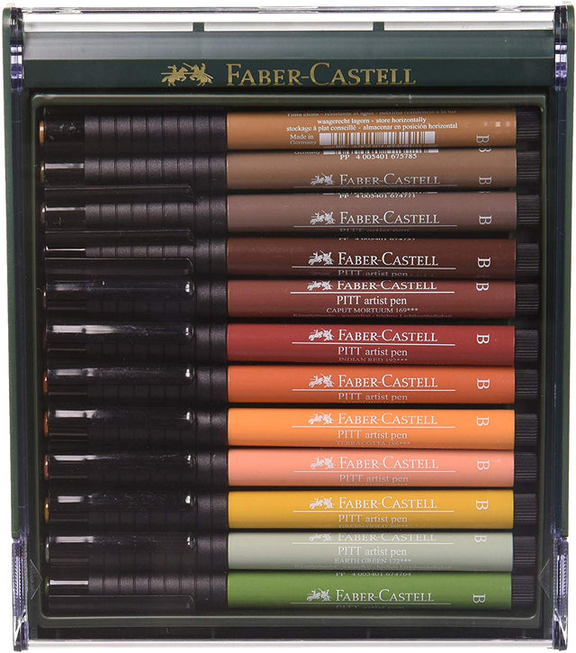 faber-castell pitt brush pen set