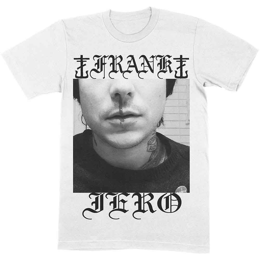 Frank Lero Unisex T-Shirt Nose Bleed White (XXL)