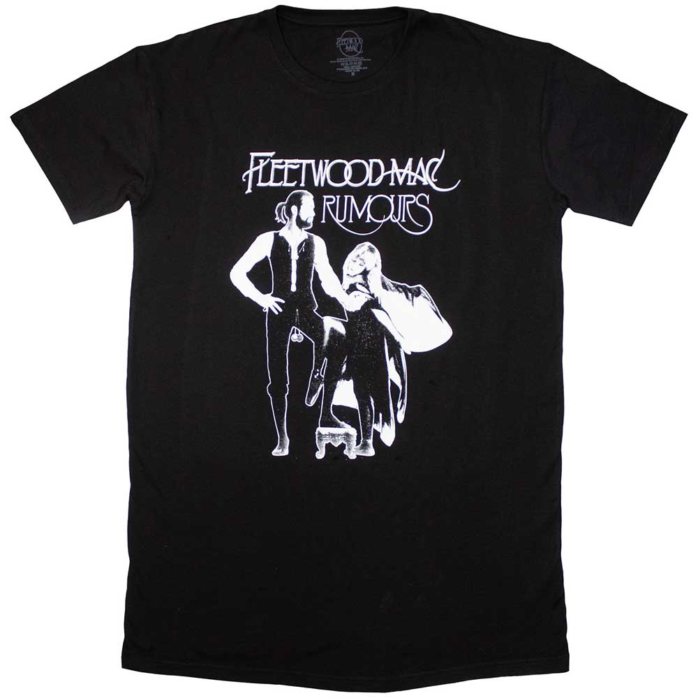 Fleetwood Mac Ladies T-Shirt Dress Rumours Black (XXXL)